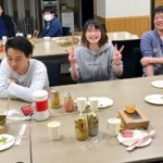 鈴木さん 歓迎会!
OBの森田くんが駆けつけてくれました!