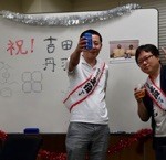 若手科学者賞 お祝い会!
多数のOB・OG・来客が集まってくださいました!