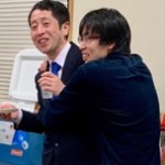 創薬学領域 ソフトボール & 講演会 & 懇親会
平野先生、野村先生、西山助教、金本博士の栄転を祝して
