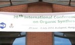 The 20th International Conference
on Organic Chemistry
( ICOS20 ) @ブダペスト(ハンガリー)