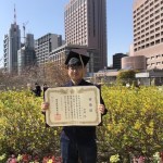 卒業おめでとう!
今後のご活躍を期待しています!