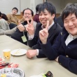 D論公聴会・修論発表 お疲れさま会!
卒業生の森田くんが駆けつけてくれました!