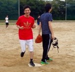第11回 生材研ソフトボール大会!
連覇しました !!  今年のMVPは2打席連続HRの内田くん !