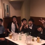 研究室旅行 (カラオケ大会、東京観光)
OBの森田くんが駆けつけてくれました!