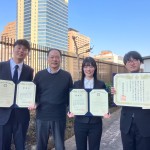 学位授与式が行われました!ご卒業おめでとうございます!